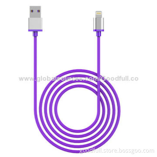 Colorful Cable for iPhone 5, High-speed Up to 4.8Gbps